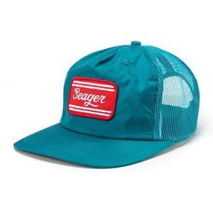 Seager Turquoise Meshback Hat